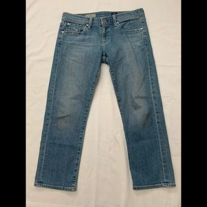 AG tomboy cropped denim